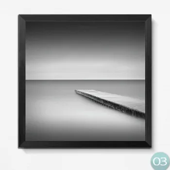 Minimalist, Alb-Negru Peisaj de Arta Canvas Tablou Poster de Imprimare ,Imagini de Perete Pentru Living Modern Decor Acasă nici un cadru DP0411