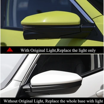 LED-uri Auto Oglinda Retrovizoare Secvențială Dinamic de Semnalizare Lumina Semnalizare Lampă Pentru Civică 10 FC / FK Si Tip R 2016-2020
