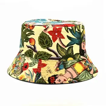 Unisex Vara Pliabil Panama Pălărie Găleată Femei Exterior din Bumbac de Pescuit, de Vânătoare Pălării Bărbați Reversibile Găleată cu Capac de Camin capace de Soare