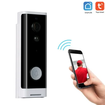 Tuya WIFI Smart Video Soneria Acasă Monitor1080P Două căi AudioIR Alarma Camera de Securitate Wireless pentru Smart Home