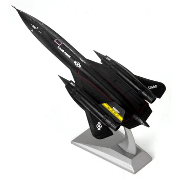 1:144 SR-71 Blackbird Avioane de Recunoaștere din Aliaj turnat sub presiune Model de Jucărie Luptător Jucărie Pentru un Cadou de Colectare Transport Gratuit