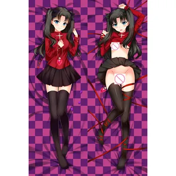 Anime Soarta/Comanda mare/Zero pernă Acoperă Dakimakura cazul Sexy fete 3D față-verso, lenjerie de Pat Îmbrățișându Corp față de pernă Soarta FT49A