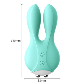 IKOKY Femeie Masturbari jucarii Sexuale pentru Femei, Barbati San Stimulator Clitoris Masaj Vibratoare Ou Șoc Electric Vibrator Rabbit