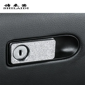 Auto Styling Interior Toolbox se Ocupe de autocolant Diamant Garnitura Capac cadru paiete Pentru Mercedes Benz C Class W205 GLC X253 Accesorii