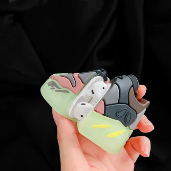 De lux Cutie de Pantofi pentru Apple Airpods pro/2/1 Caz Cască Bluetooth Capac de Protecție pentru Căști, Cutie de Caz