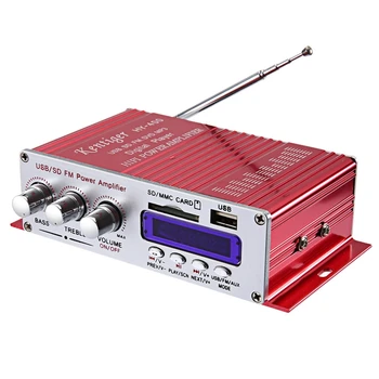 Kentiger Hy-400 Hi-Fi Stereo Auto Amplificator Radio Mp3 Difuzor Cu Fm Ecran Lcd Putere Player Pentru Motociclete Auto Control De La Distanță