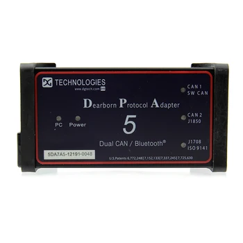 Profesionale noi DPA5 Dearborn Protocol Adaptor de 5 Mai buna Calitate Camioane Grele Scanner multi-limbă Auto diagnositc instrument