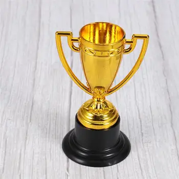 De Aur Mini Premiul Trofeul Plastic Premiile Decor Copii De Gradinita Cadou Premii Trofeul Cu Negru De Bază Pentru Concurență Jocuri