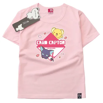 Vară Stil Cardcaptor Sakura Imprimare Tricouri cu Maneci Scurte T-shirt Femei tricou din Bumbac Tricou de Fete, PENTRU că Vârfurile de Cauzalitate t-shirt