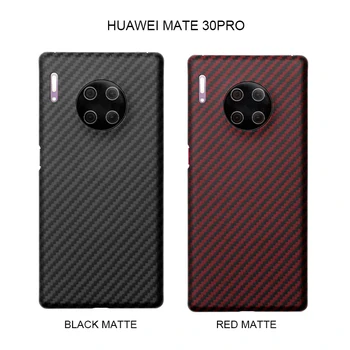 Huawei mate30pro/20X p30/p40 pro/ honor30/V30 Pro caz fibra de carbon telefon caz de mat de fibre de aramid caz Huawei pentru nova7pro