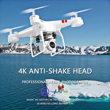 Halolo Drona 4k camera HD de transmisie Wifi fpv drone presiunea aerului înălțime fixă aeronave patru axe rc elicopter cu camera