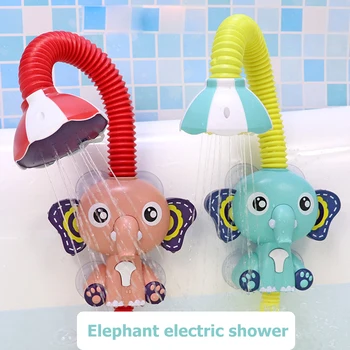 Elefant Model Robinet de Apă pentru Copii Joc Cap de Duș de Apă Electric Spray Jucărie pentru Copii de Înot de Baie Jucarii de Baie 2020 Fierbinte de Vânzare