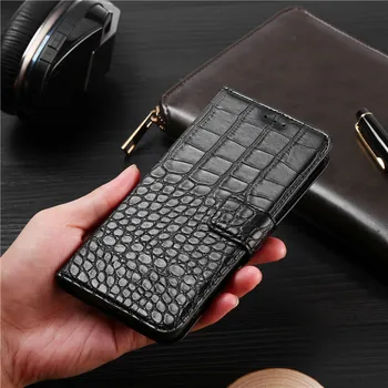 Flip Caz de Telefon pentru Samsung Galaxy S8 SM-G950F G9500 Acoperi Textura de Crocodil Piele de Design de Carte de Lux Coque Wllet Capa Curea