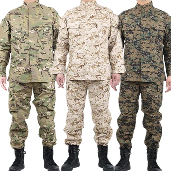 Mens Uniforme Militare Tactice de Îmbrăcăminte de Luptă Tricou Camuflaj Armata Militar Soldat Forțele Speciale Haina+Pantalon Set Maxi XS-2XL