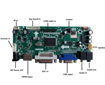 Kit pentru HSD101PWW1/A00/A01 Monitor M. N68676 HDMI LCD 1280X800 LVDS 40pin LED DIY, VGA, DVI Panoul de Ecran de 10.1