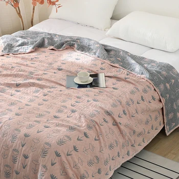 Japonia Bumbac Pătură Subțire Prosop Quilt Tifon Cuvertura de pat pentru Regina King Size, Pat Copil Adult Arunca Patura de Pat Pat Capacul Plapumă