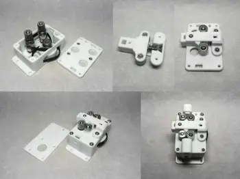Cu centură Dublă cu Mașina pe două roți Puternic și Tăcut Bowden Extruder kit pentru DIY Reprap UM ultimaker imprimantă 3D piese