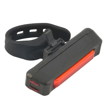 Plastic Roșu 6 Moduri USB Reîncărcabilă Biciclete Biciclete Lumina din Spate de Siguranță Coada de Lumină Built-in 3.7 V 500MAH Baterie Litiu 2261