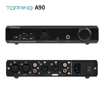 Topping A90 Hi-Res Digital de Muzică HiFi Portabil Amplificator pentru Căști Audio AMP Music AMP Combinate cu Topping D90 si D90-MQA
