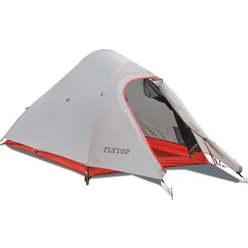 Windpoof Impermeabil Siliconat Nailon Camping Cort Ultrausor Dublu Cort În Aer Liber Camping Drumetii Cu Rucsacul In Spate 1-2 Persoane