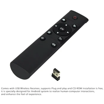 FM4 Magic Controller Wireless 2.4 G Controler de la Distanță pentru Android TV Box TV Smart TV Dongle-PC Proiector
