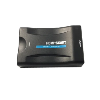 HDMI la Scart AV convertor adaptor HDMI Scart out suporta pana la 1080P/60hz intrare HDMI(video+audio acceptate peste scart)