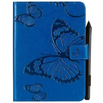 Emboss Fluture Caz pentru Noi Paperwhite 4 2018 a 10-a generație Coperta pentru Amazon Kindle Paperwhite 1 2 3 4 6 inch caz