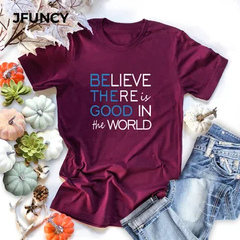 JFUNCY Nou Bumbac pentru Femei T-Shirt Plus Dimensiune Maneca Scurta Grafic Mujer Teuri de sex Feminin Topuri Casual de Vara Tricou Tricouri Femeie