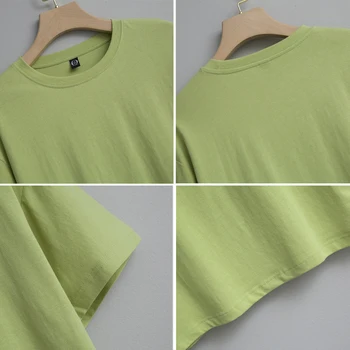 Vara Streetwear Supradimensionat Tricou Femei Kawaii Shiba Inu De Imprimare Vrac Gât T Cămașă Femei Top Casual De Bumbac Moale Tricou