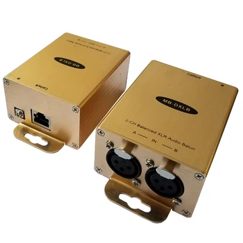 Audio profesionale Peste Cat5/6 Adaptor XLR Echilibrat Audio pentru Convertor RJ45 XLR Extender
