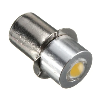 2 buc/lot P13.5S PR2 1W LED Lanterna Bec Pentru Interior Bicicleta Torch Lampă Spot Bec cu Luminozitate Ridicată Cald/Alb DC3-18V/DC18V