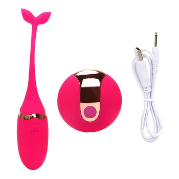 Telecomanda Wireless Vibratoare Glonț Ou Vibrator USB de Reincarcare Clitorisul Stimulator Vaginal Masaj Mingea Jucarii Sexuale pentru Femei