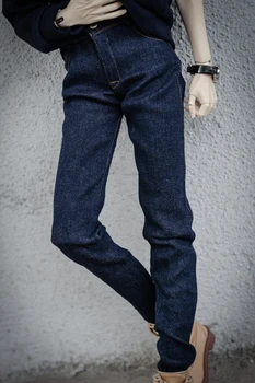 BJD papusa pantaloni sunt potrivite pentru 1/3 1/4 MSD Unchiul dimensiune skinny stretch blugi cu 2 culori pentru papusa accesorii