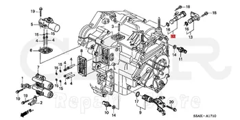 Autentic cutie de Viteze de Transmisie a Senzorului de Viteză Pentru Acura Pentru Honda Accord, CR-V 2.4 3.0 L OEM 28810-PPW-013 28810PPW013 28810 PPW 013