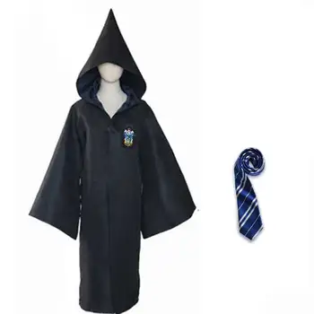 Copii Adulți Ochi-De-Șoim Halat Pulover Eșarfă Cravată Costum Godric Hermione Școala De Magie Uniformă Astropufii Halloween Acestui