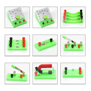 физика Experiment științific fisica Fizica de Bază a Circuitului de Electricitate Magnetism Elev să Învețe Kit Experimente de Fizica Ajutor în Predare