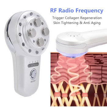 Mini RF&EMS Radio Mezoterapie Electroporare Fata de Frumusete Pen Radio Frecvență LED Foton Față de Întinerire a Pielii pentru Îndepărtarea Ridurilor