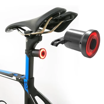 BOTFOX lumina lumini pentru biciclete seatpost USB rezistent la apa stop semnal led para bicicleta biciclete după luminile din spate, lumini pentru biciclete