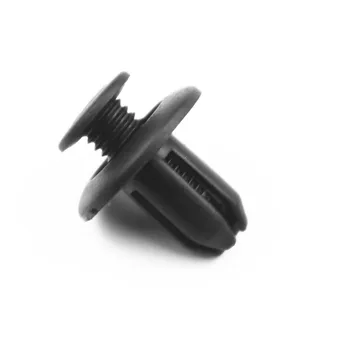 100buc Gaura de 8mm Ușa Nit din Plastic Clemă de Fixare Mașini Negre Căptușite Acoperi Ghimpi Nit Auto elemente de Fixare Pentru Mașini de Vânzare Fierbinte