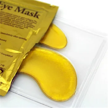 10buc=5pack Anti-Imbatranire de Cristal de Aur Colagen Masca de Ochi de Îngrijire a Pielii Ochi Patch-uri de Cristal de Frumusete Anti Cerc Închis Anti-Umflatura Crema