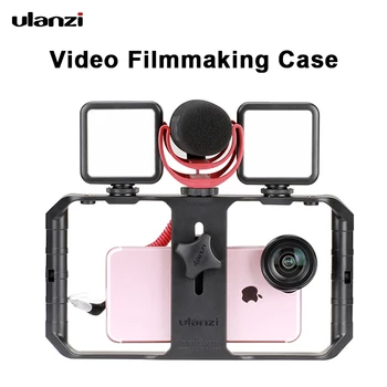 Ulanzi U Rig Pro Video Smartphone Platforma Cu 3 Suporturi De Înregistrare Video De Telefon Mobil Stabilizator Filme Caz Filmare Accesorii