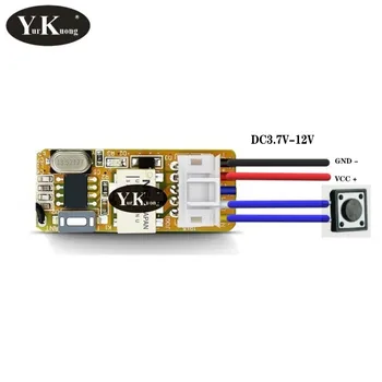 DC5V6V9V12V mini Releu de Control de la Distanță Comutator de Contact Mici NO COM NC 2A Învățare Butonul Wireless de Control de la Distanță Comutator ASK315433