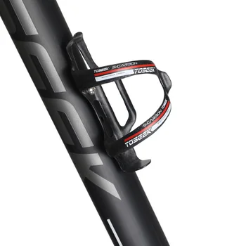TOSEEK 3K Mat Complet Fibra de Carbon Biciclete Suport Sticla Trage Lateral Biciclete Cușcă de Sticlă de MTB de Ciclism Rutier Suport Sticla de Apa