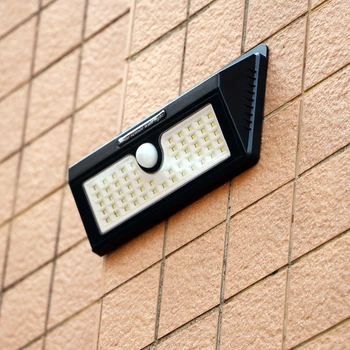 [DENGSUM]LED-uri Alimentate Solar, Lampa de Perete PIR Senzor de Mișcare Corpul Uman de Lumină în Infraroșu de Exterior rezistent la apa Grădină Acasă de Securitate Lumina