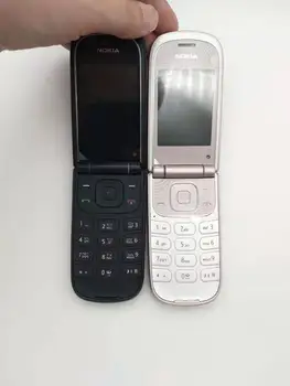 Original Renovat Nokia 3710f Telefoane mobile 3710 Fold Deblocare Bluetooth Telefon mobil 3G engleză, rusă, arabă, ebraică Tastatura