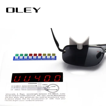 OLEY Brand de Moda Fara rama ochelari de Soare Polarizat Oamenii în General Culoare Lentile de Film în aer liber Ochelari Anti-orbire UV400 Ochelari de YA431