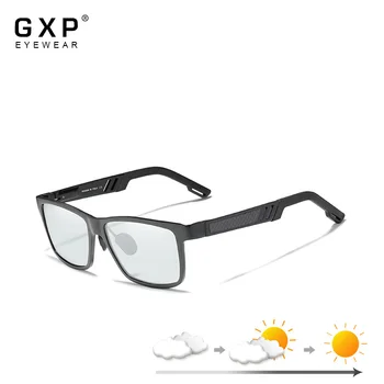 GXP Moda Aluminiu Polarizat ochelari de Soare Ochelari de protecție Anti-orbire Conducere ochelari de Soare Fotocromatică Lentile UV400 Ochelari de Accesorii