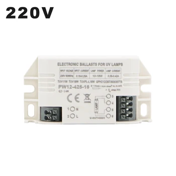 220V 4-18W Universal Balasturi Electronice Pentru 2G7 G23 Lampa UV Tub G10q Ultraviolete Germicide Lampa G5 UVC Sterilizare Lumini