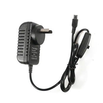 10buc 5V 3A Putere de Alimentare AC Adaptor Cablu Micro USB cu Putere On/Off Pentru Raspberry Pi 3 banane pi Model B+ Plus