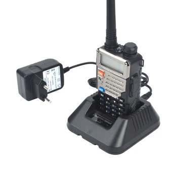 BAOFENG UV-5RE VHF/UHF Dual band walkie talkie cu casca